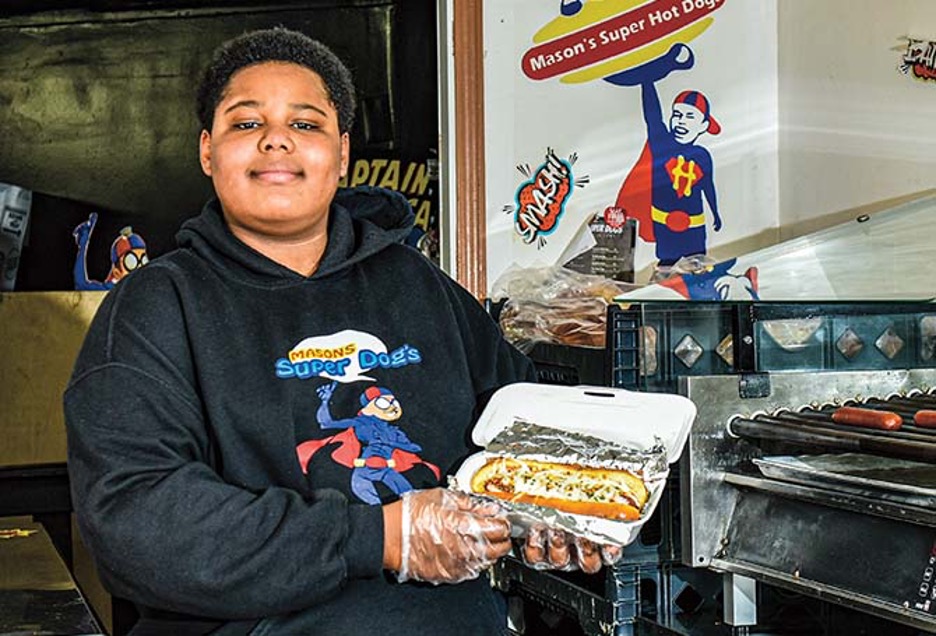 Teen Entrepreneur Cooks Up Success with Mason’s Super Dogs