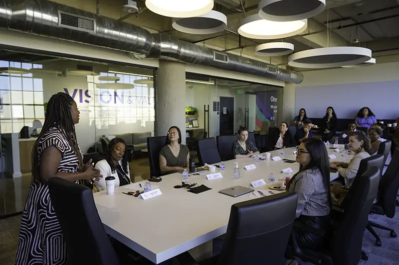 BUILD Incubator meeting at Lendistry's LA office